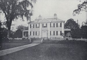 Das Zuhause von Henry Wadsworth Longfellow, Cambridge, Massachusetts von English Photographer