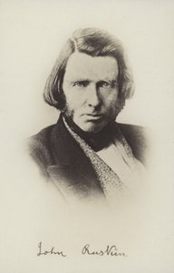 John Ruskin (1819-1900), englischer Schriftsteller, Kunstkritiker, Künstler und Sozialdenker von English Photographer
