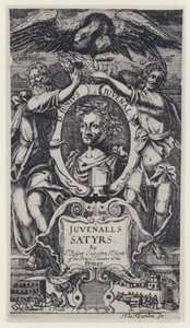 Juvenal, Satiren, Übers. Sir R. Stapleton, H. Moseley 1647 (s/w Foto) von English Photographer