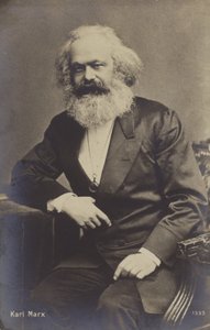 Karl Marx (1818-1883), deutscher Philosoph, Ökonom, Historiker und politischer Theoretiker von English Photographer