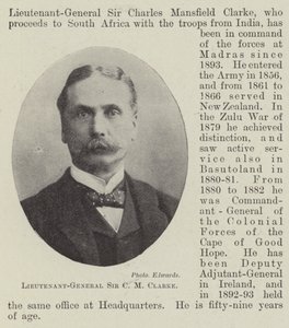 Generalleutnant Sir C. M. Clarke