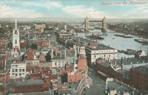 London vom Monument aus von English Photographer