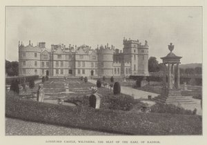 Longford Castle, Wiltshire, der Sitz des Earl of Radnor