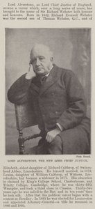 Lord Alverstone, der neue Lord Chief Justice