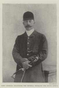 Lord Chesham, organisiert die Imperial Yeomanry für Südafrika von English Photographer