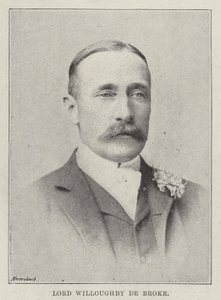 Lord Willoughby de Broke von English Photographer