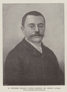 M. Theophile Delcasse, französischer Außenminister
