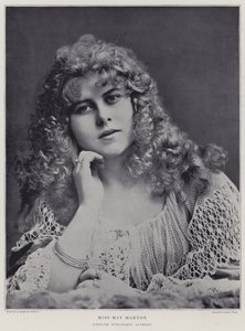 May Marton, englische Burlesque-Schauspielerin