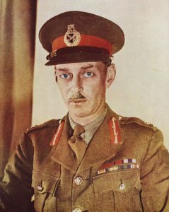 Miles Dempsey, britischer General, der die Zweite Armee bei der Landung in der Normandie kommandierte und der erste britische Kommandeur war, der den Rhein überquerte, Zweiter Weltkrieg