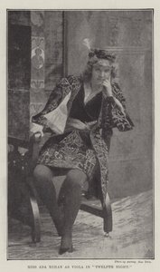 Miss Ada Rehan als Viola in Was ihr wollt