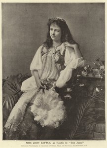 Miss Cissy Loftus als Haidee in Don Juan