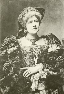 Miss Ellen Terry als Königin Katharina (Gravur) von English Photographer