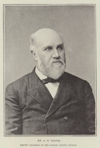 Mr. A. H. Haggis, stellvertretender Vorsitzender des London County Council