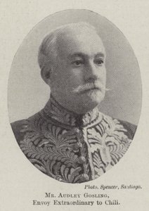 Herr Audley Gosling, außerordentlicher Gesandter in Chile