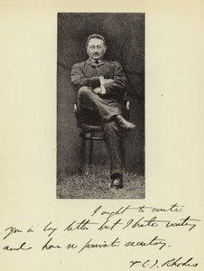 Herr Cecil J Rhodes, Premierminister der Kapkolonie