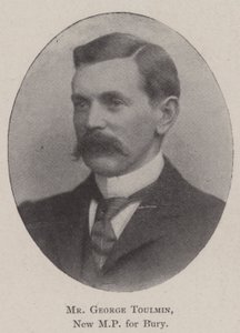Mr. George Toulmin, neuer Abgeordneter für Bury von English Photographer