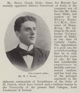 Herr H. C. Blake