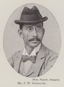 Mr J W Gonsalves von English Photographer
