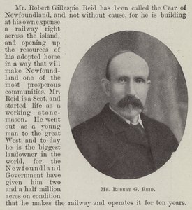 Herr Robert G. Reid