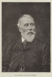 Herr Samuel Cunliffe Lister von English Photographer