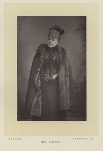 Mrs. Bancroft von English Photographer