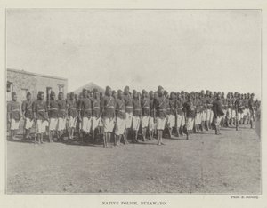 Einheimische Polizei, Bulawayo von English Photographer