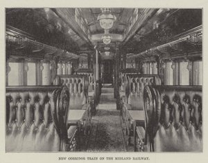 Neuer Korridorzug auf der Midland Railway von English Photographer