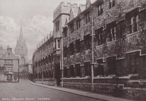 Oriel College Front, Oxford von English Photographer