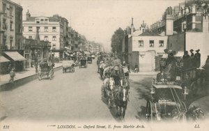 Oxford Street, Ost von Marble Arch