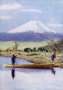 Gipfel des Fujiyama, Japan