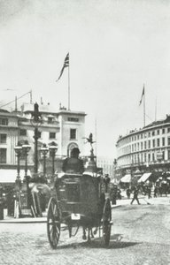 Piccadilly Circus, Westminster LB: Blick zu Regent Street, 1890