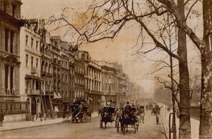 Piccadilly, London, Blick nach Osten von English Photographer