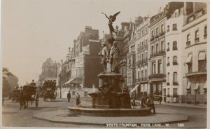 Dichterbrunnen, Park Lane, London von English Photographer