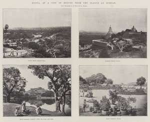 Poona, als Zufluchtsort vor der Pest in Bombay