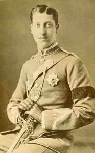 Porträt von Prinz Albert Victor von Wales von English Photographer