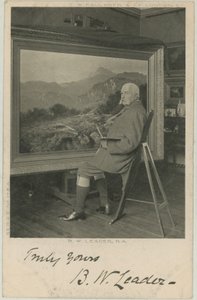 Porträt von Benjamin Williams Leader von English Photographer