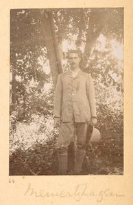Porträt von Richard Meinertzhagen von Bailey, in indischen Fotografien von F.M. Bailey 1900-03 von English Photographer