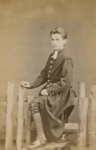 Porträt eines Schülers der Christs Hospital von English Photographer