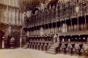 Postkarte der Westminster Abbey