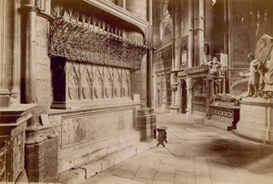 Postkarte von Westminster Abbey