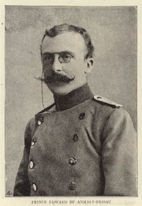 Prinz Eduard von Anhalt-Dessau von English Photographer
