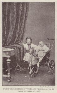Prinz George (Herzog von York) und Prinzessin Louise von Wales (Herzogin von Fife)