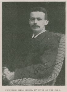 Professor Niels Finsen, Erfinder der Lichttherapie