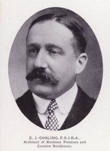Prominente Männer von London: E J Gosling von English Photographer