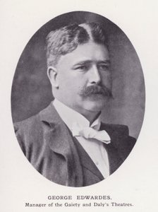 Prominente Männer von London: George Edwardes von English Photographer