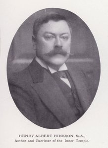 Prominente Männer von London: Henry Albert Hinkson von English Photographer