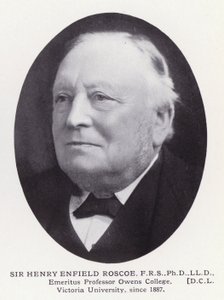 Prominente Männer von London: Sir Henry Enfield Roscoe