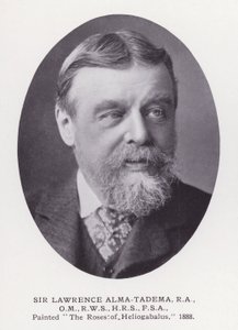 Prominente Männer von London: Sir Lawrence Alma-Tadema von English Photographer
