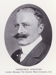 Prominente Männer von London: Undecimus Stratton von English Photographer