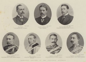 Prominente Offiziere der Freiwilligenbewegung